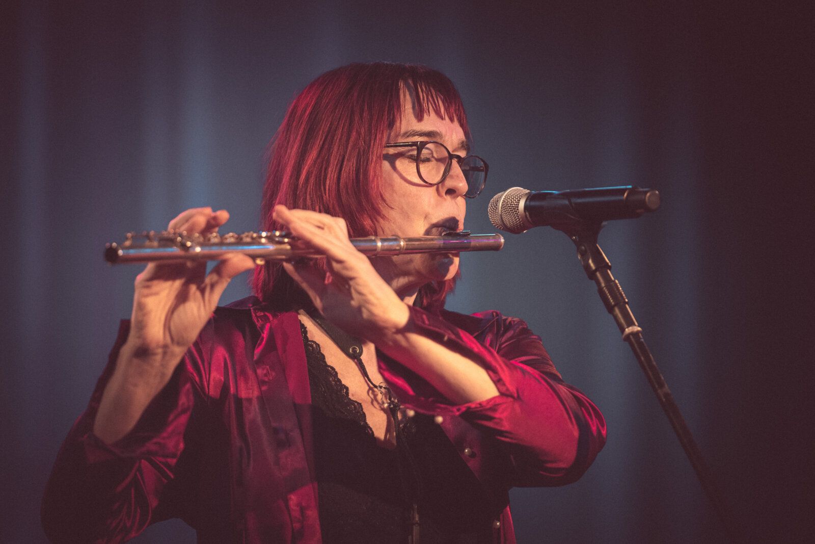 Anja Herold vom Duo BlauViolett