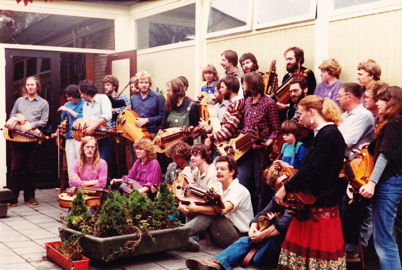 Erster Drehleier-Kontakttag in Utrecht 1982