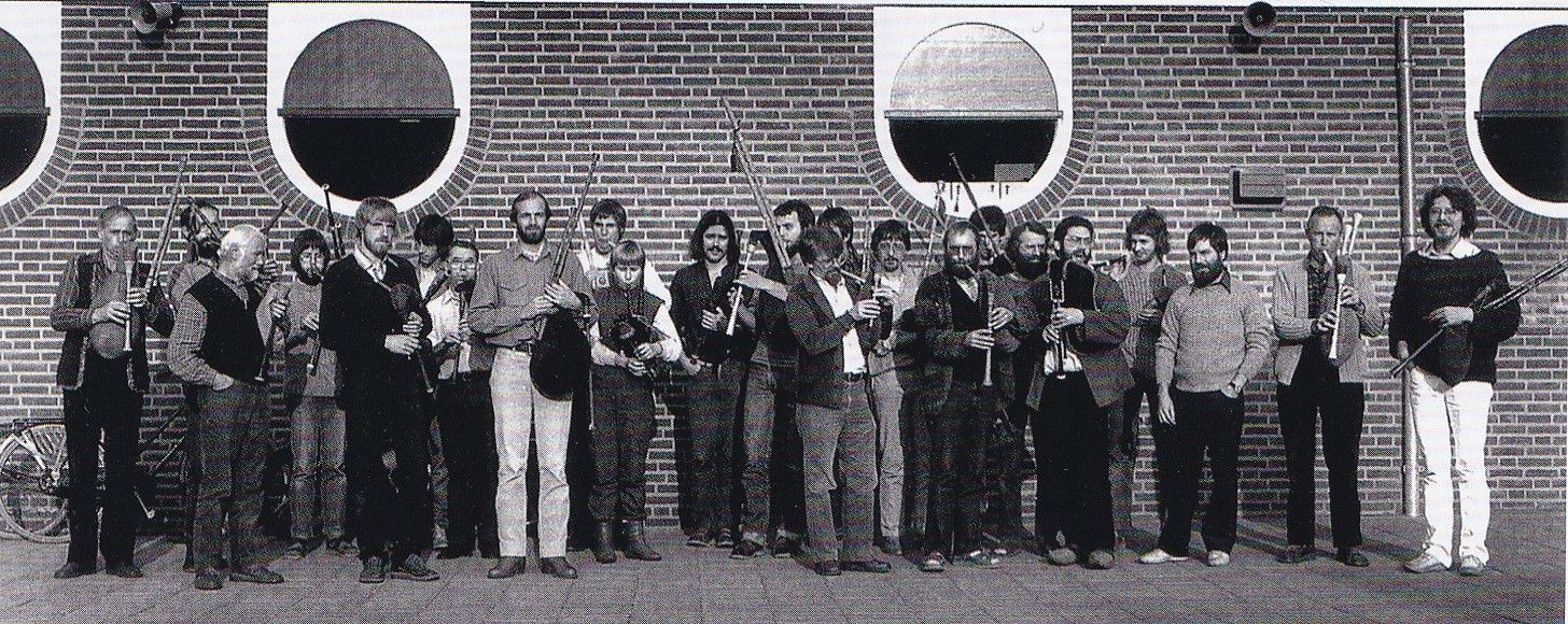 Dudelsackkurs in Weebosch-Bergeijk 1984