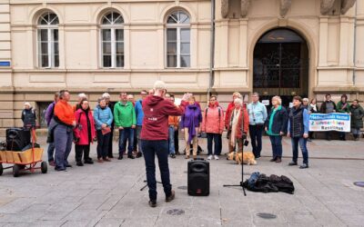 Mit Gesang auf die Straße (2)