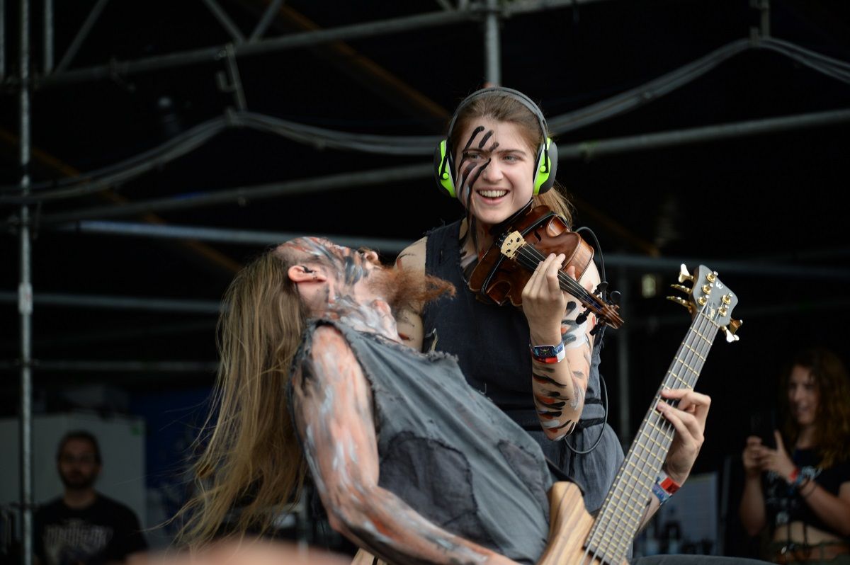 Mit der Fiddle nach Wacken