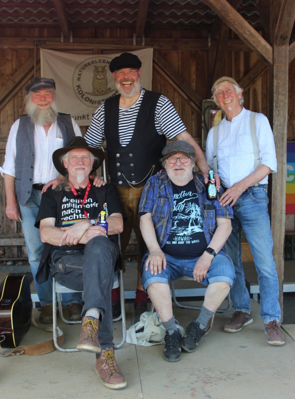 Das Team vom Maifolkfestival