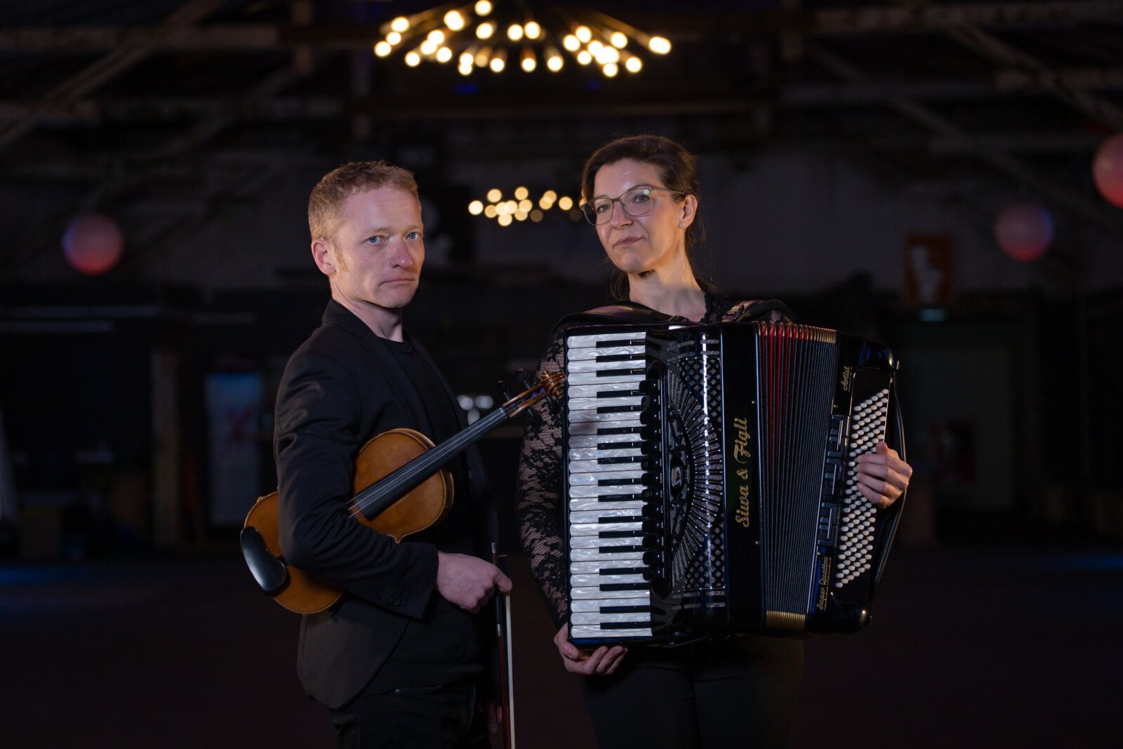 Johannes Paul Gräßer und Szilvia Csaranko