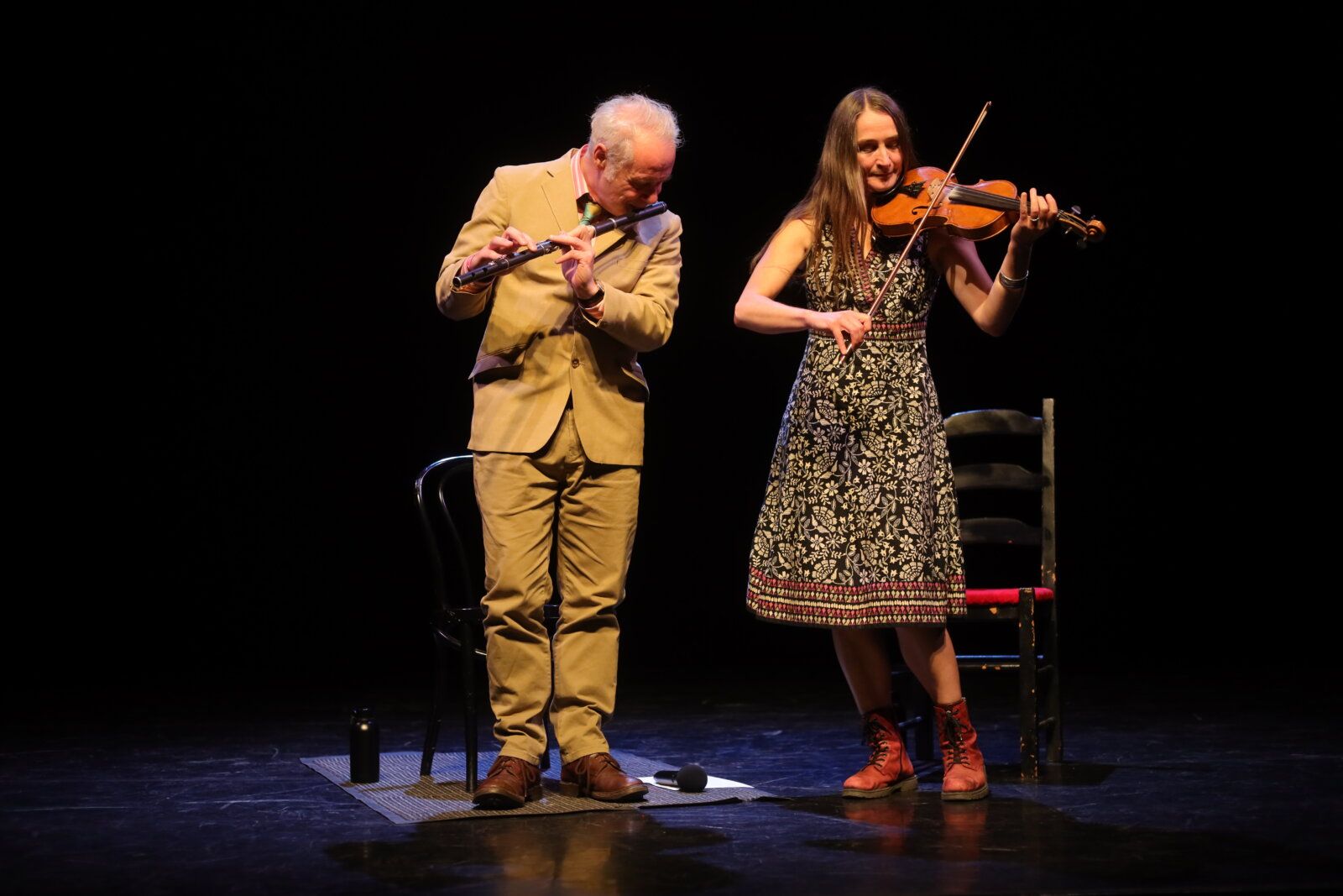 Ceri Rhys Matthews & Jess Ward