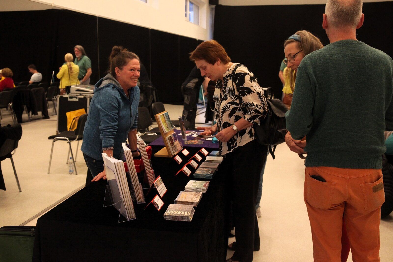 Kristine Talamo-Spiegel (l.)