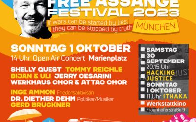 Free Assange Festival Munich