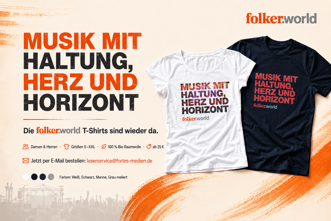 Musik mit Haltung, Herz und Horizont – jetzt auch zum Anziehen