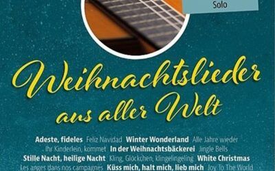 Weihnachtslieder aus aller Welt – Gitarre solo