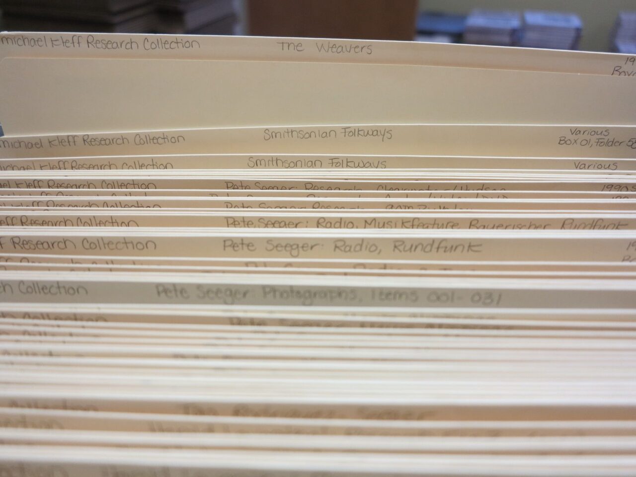 Michael Kleff Research Collection